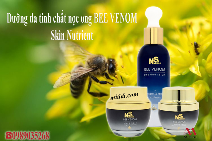 Kem dưỡng da tinh chất nọc ong Skin Nutrient Bee Venom Peptide Cream kem dưỡng da tinh chất nọc ong Bee Venom Peptide Cream.jpg (251 KB)